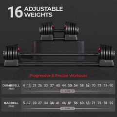 Adjustable Dumbbell Set - DryoShop
