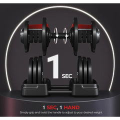 Adjustable Dumbbell Set - DryoShop