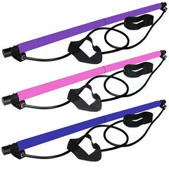 Pilates Multi Functional Fitness Stick And Bands - DryoShop