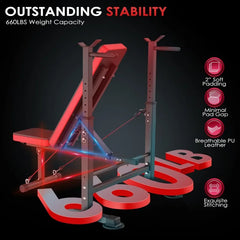 6 in 1 Weight Bench Set - DryoShop