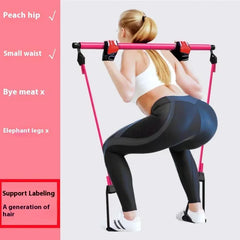 Pilates Multi Functional Fitness Stick And Bands - DryoShop