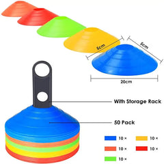10pcs Agility Cone Set - DryoShop