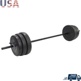 100lbs Vinyl Standard Weight Set For Home Gym - DryoShop