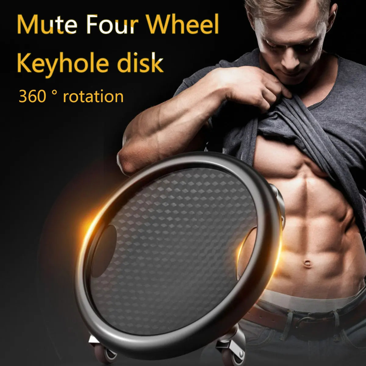 Multi functional abdominal exercise disc - DryoShop