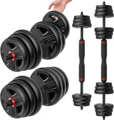 Adjustable Dumbbells, 20lbs Free Weight - DryoShop