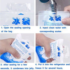 10Pcs Reusable Ice Bag