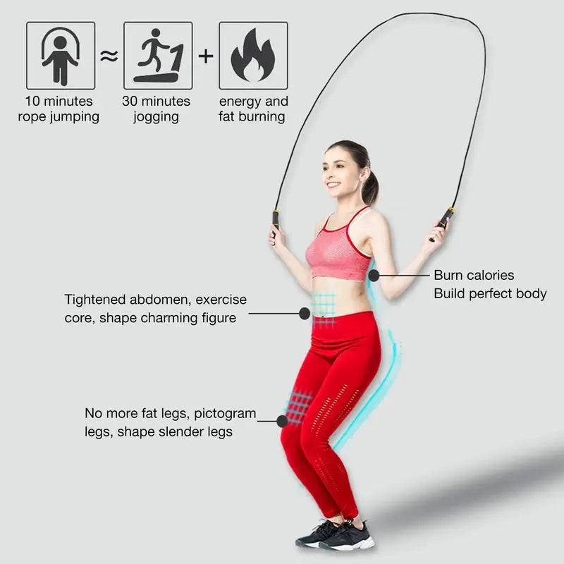 2 In 1 Jump Rope Digital Counter