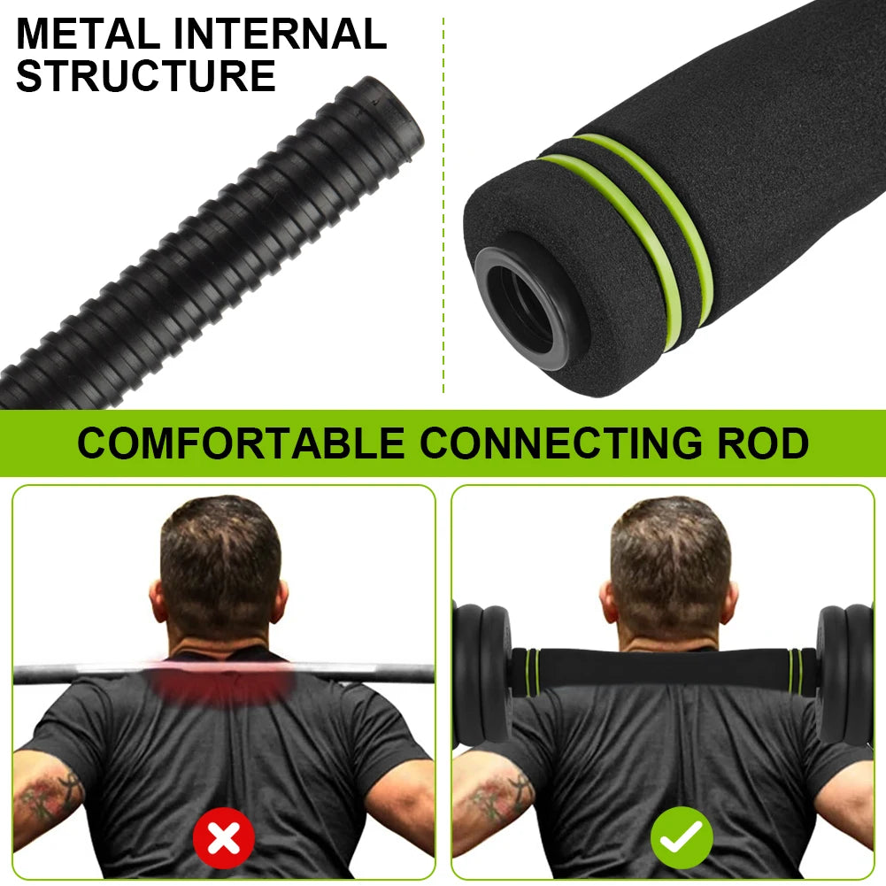 4-in-1 Adjustable Dumbbells, Barbell, Kettlebells, and Push-Up-Stand, 44 Pounds - DryoShop