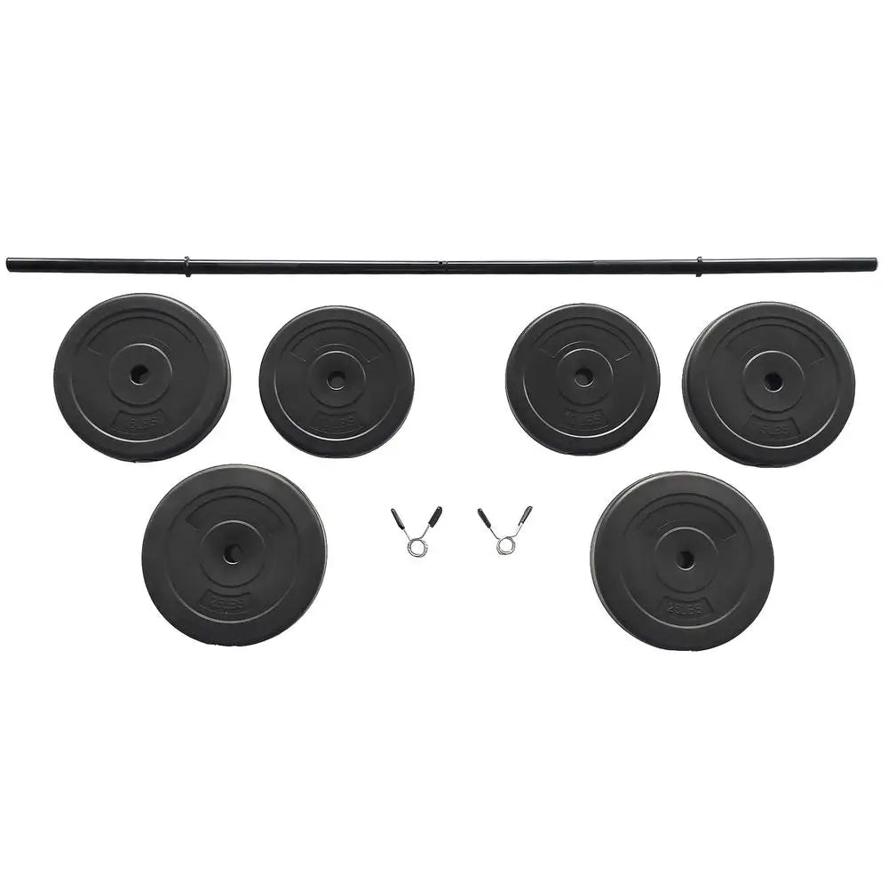 100lbs Vinyl Standard Weight Set For Home Gym - DryoShop