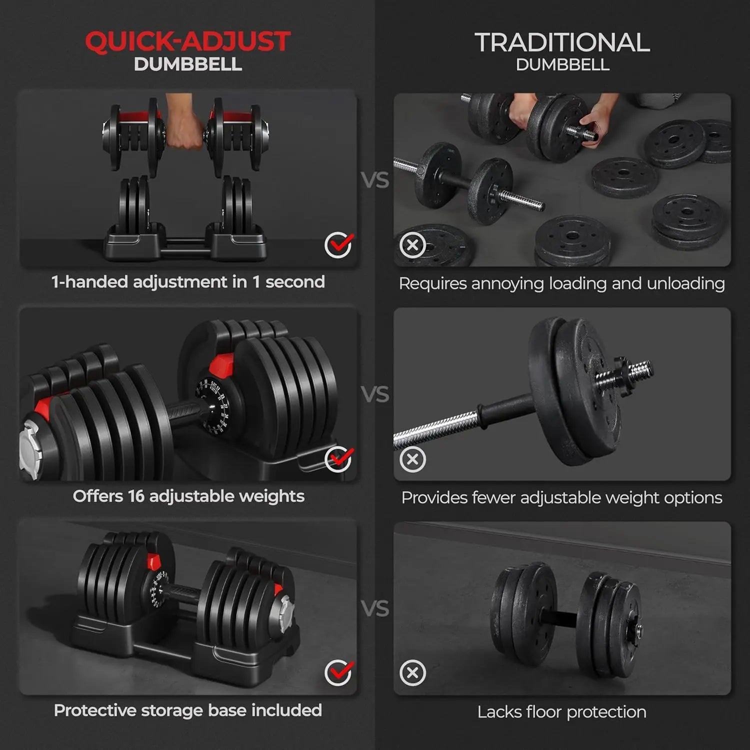 Adjustable Dumbbell Set - DryoShop