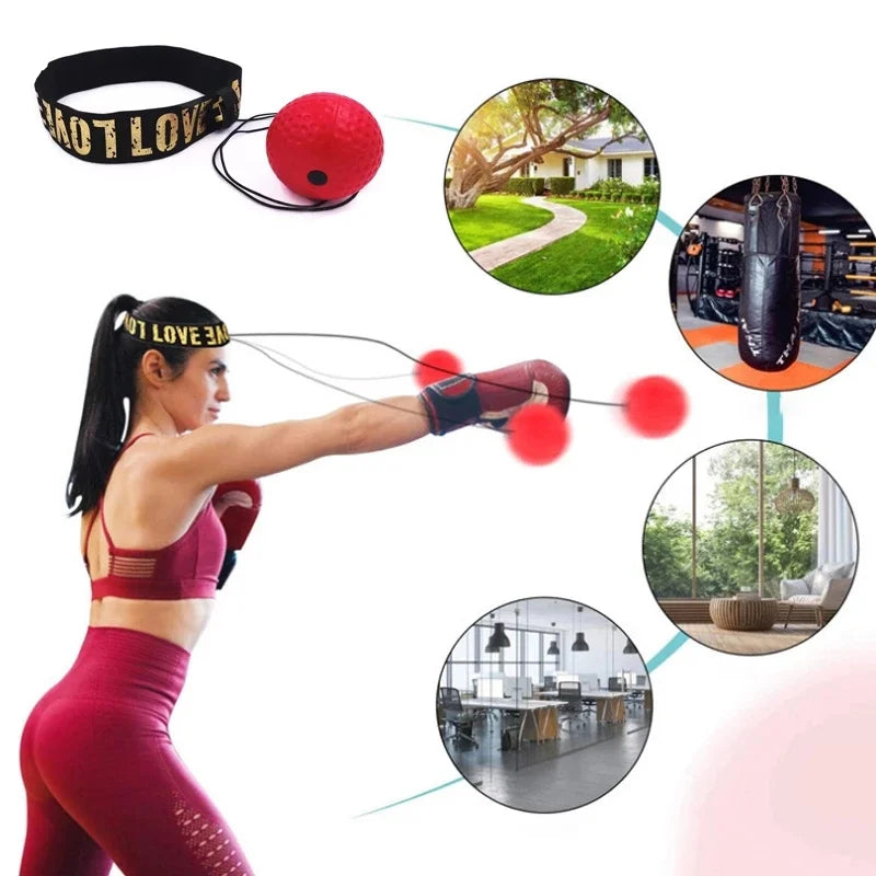 Boxing Speed Ball Head-mounted - DryoShop