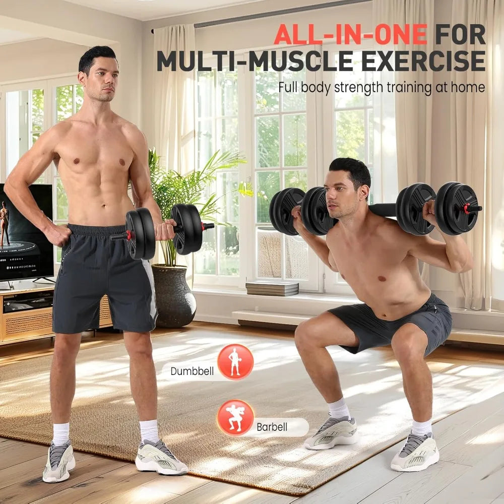 Adjustable Dumbbells, 20lbs Free Weight - DryoShop