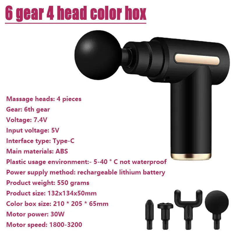Portable Deep Tissue Massage Gun - DryoShop
