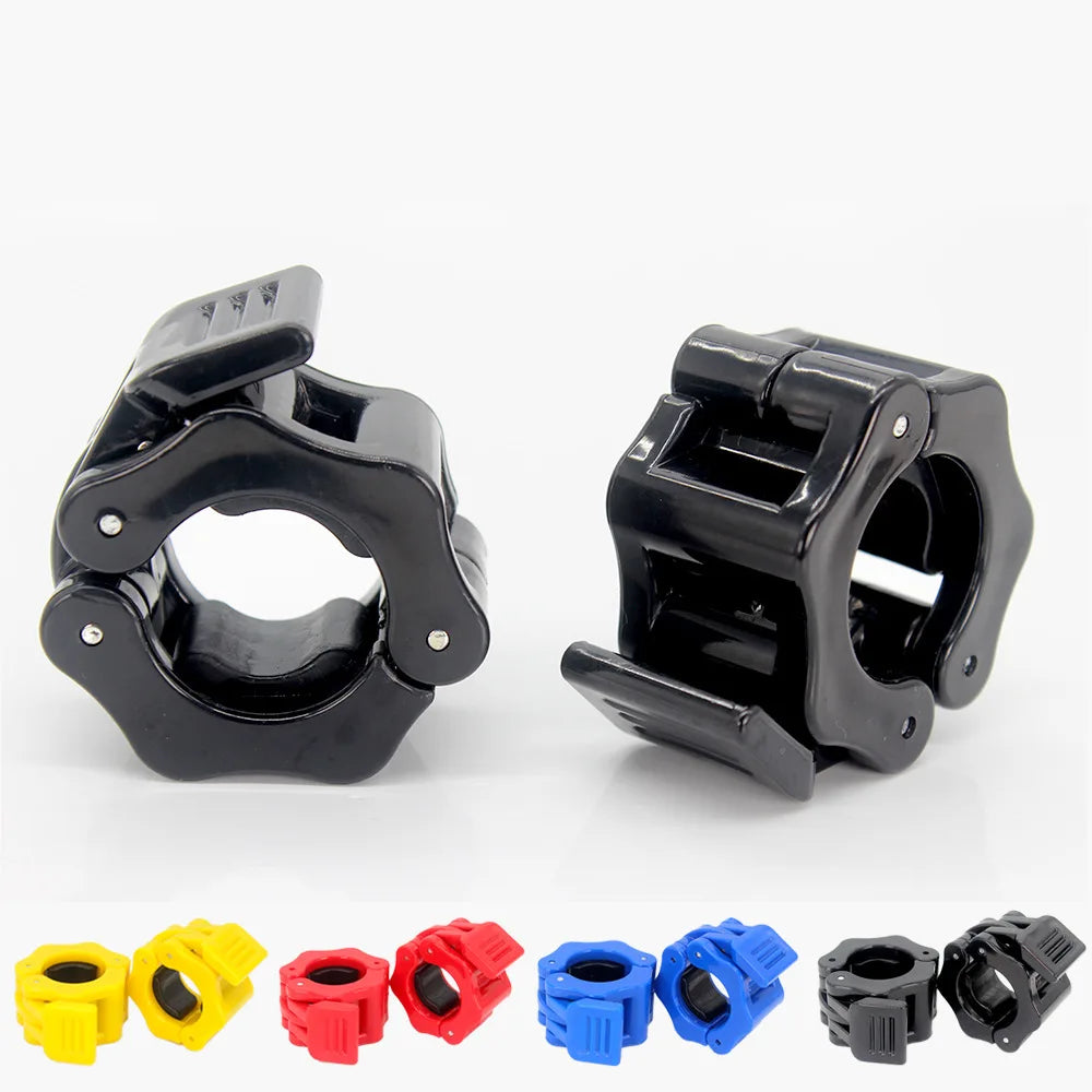 Barbell locking clips