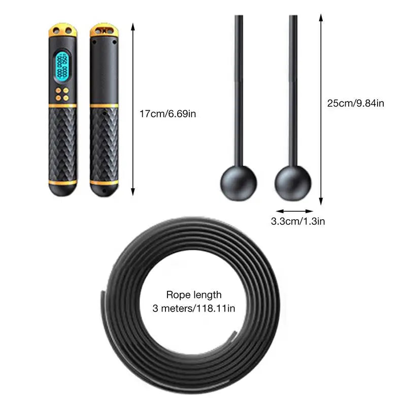 2 In 1 Jump Rope Digital Counter