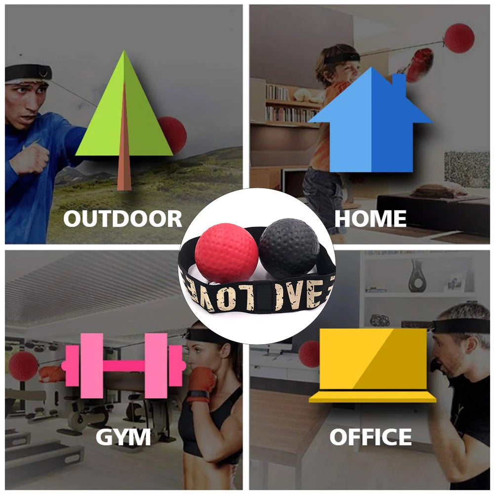 Boxing Speed Ball Head-mounted - DryoShop