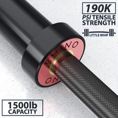 45lb Rhino Powerlifting Barbell